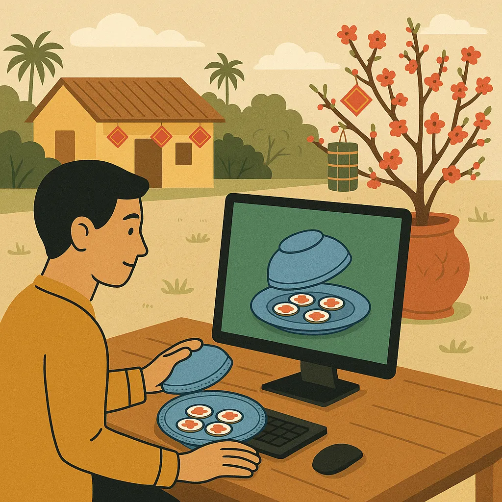 Minh họa Chơi Xóc Đĩa Trên Máy Tính: Bản PC, Trình Duyệt Và Lưu Ý Bảo Mật - xóc đĩa
